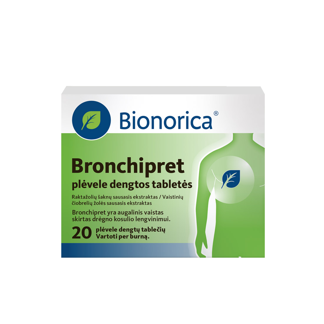 Bronchipret® plėvele dengtos tabletės