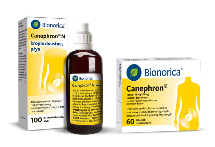 Canephron krople i Canephton tabletki