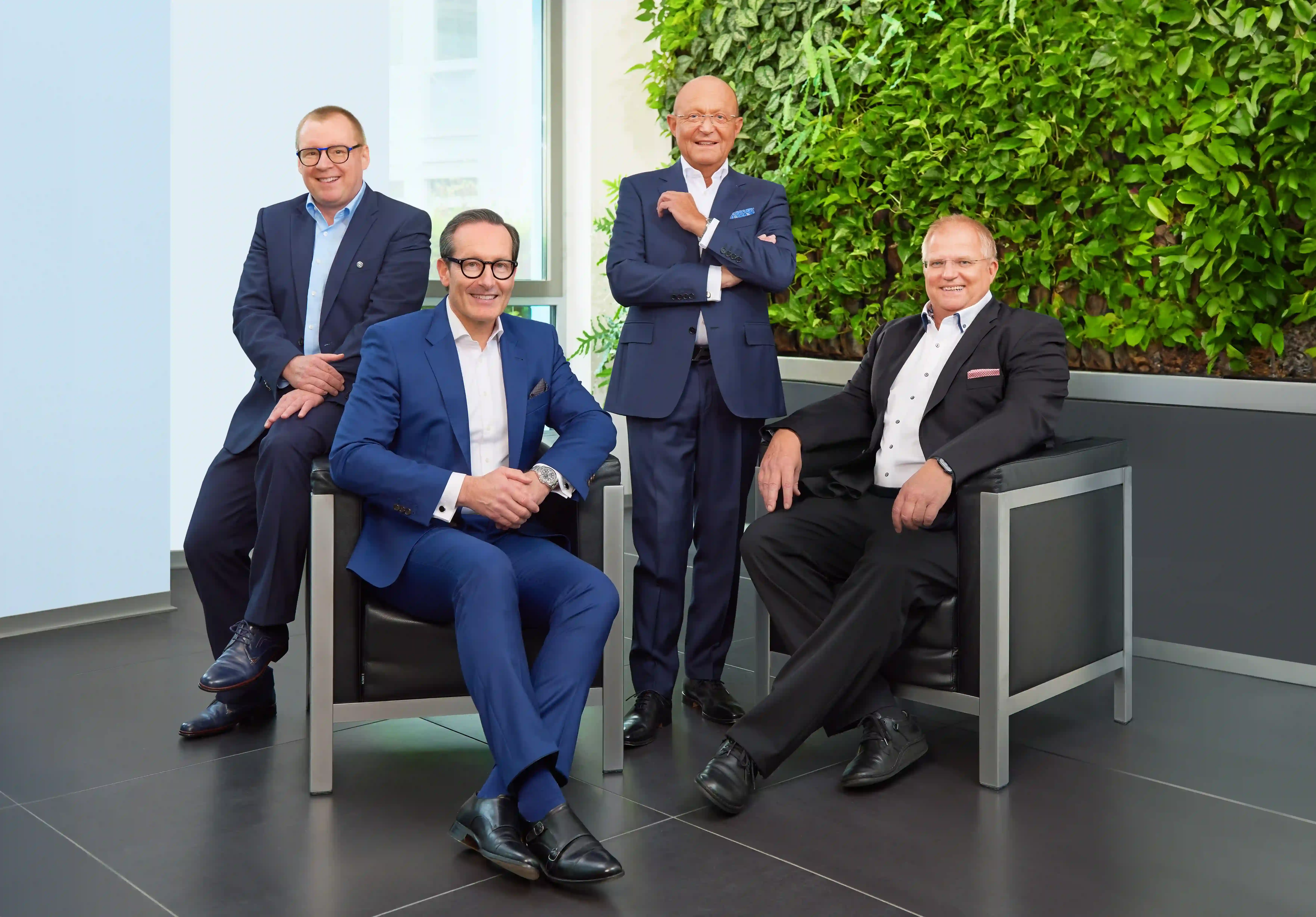 Die vier geschäftsführenden Direktioren Bionorica