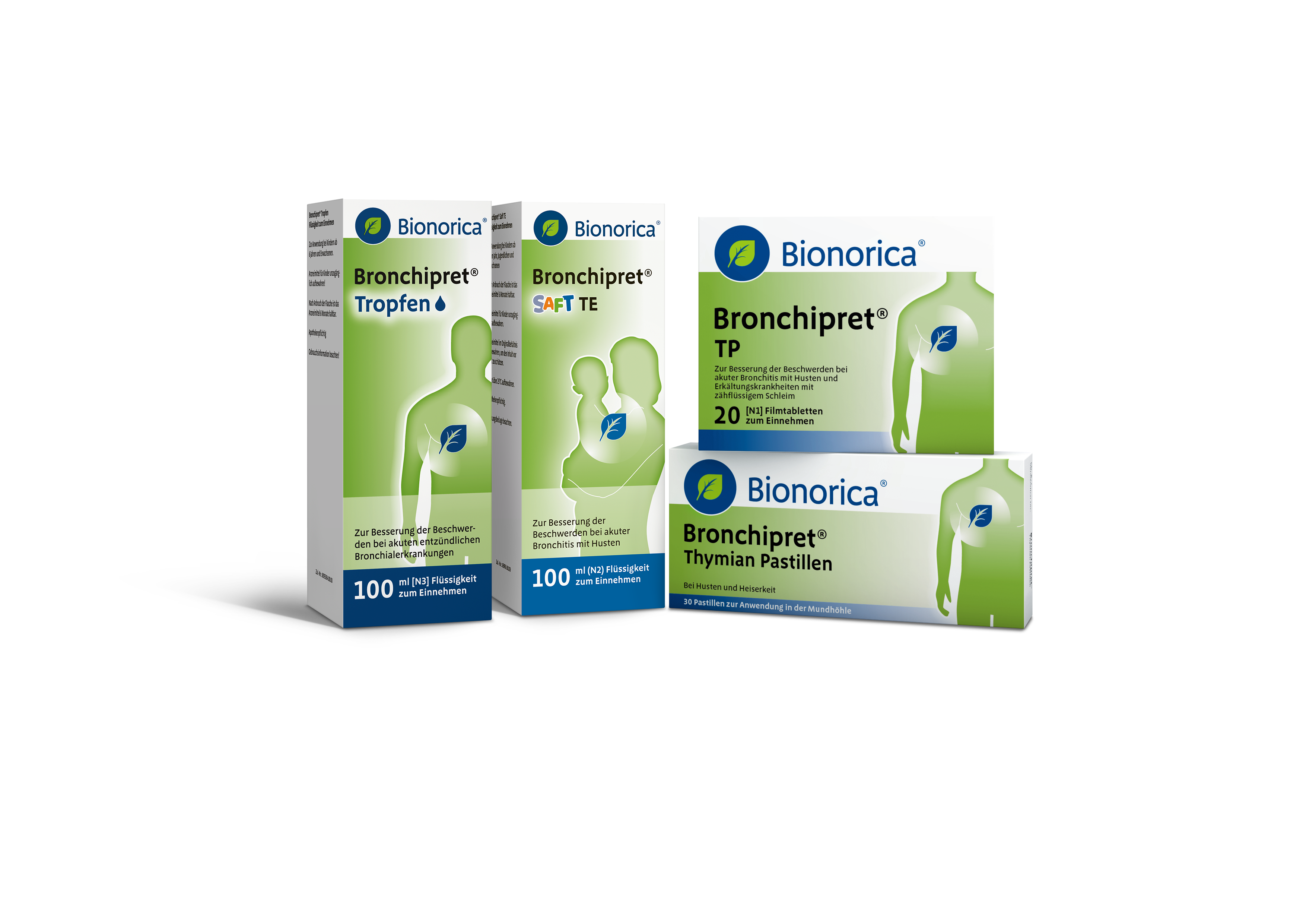 Bronchipret Packungsabbildungen Bionorica