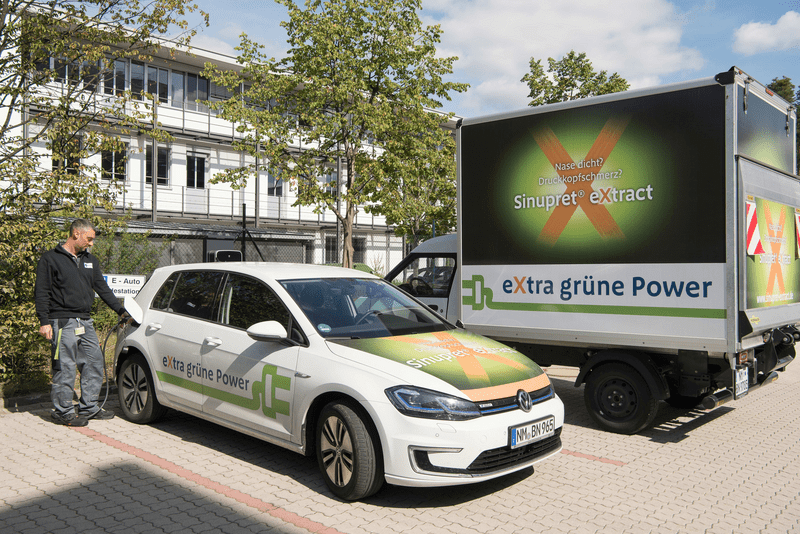 Elektroautos beim Ladevorgang