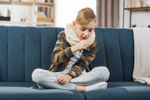 Первая помощь при ложном крупе у детей