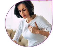 Выраженные болевые ощущения в молочной железе 