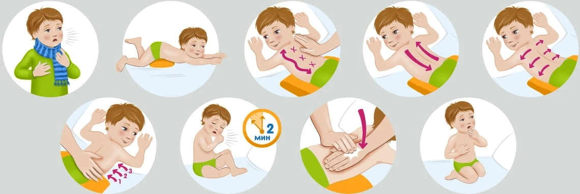 Массаж ребенку