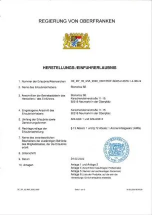 Die Bionorica-Herstellung in Neumarkt wird regelmäßig von nationalen und internationalen Überwachungsbehörden inspiziert