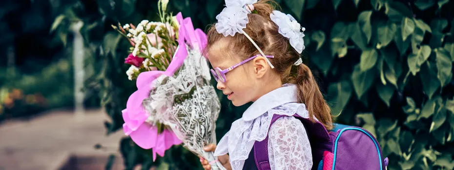 ребенок идет в первый класс