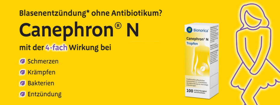 Canephron N Tropfen Banner