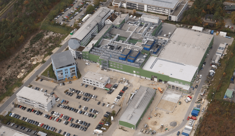 Bionorica - Standort Neumarkt Luftaufnahme September 2021