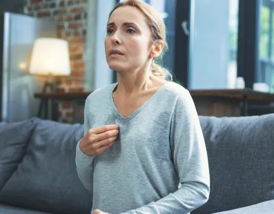 Приливы? Раздражительность?