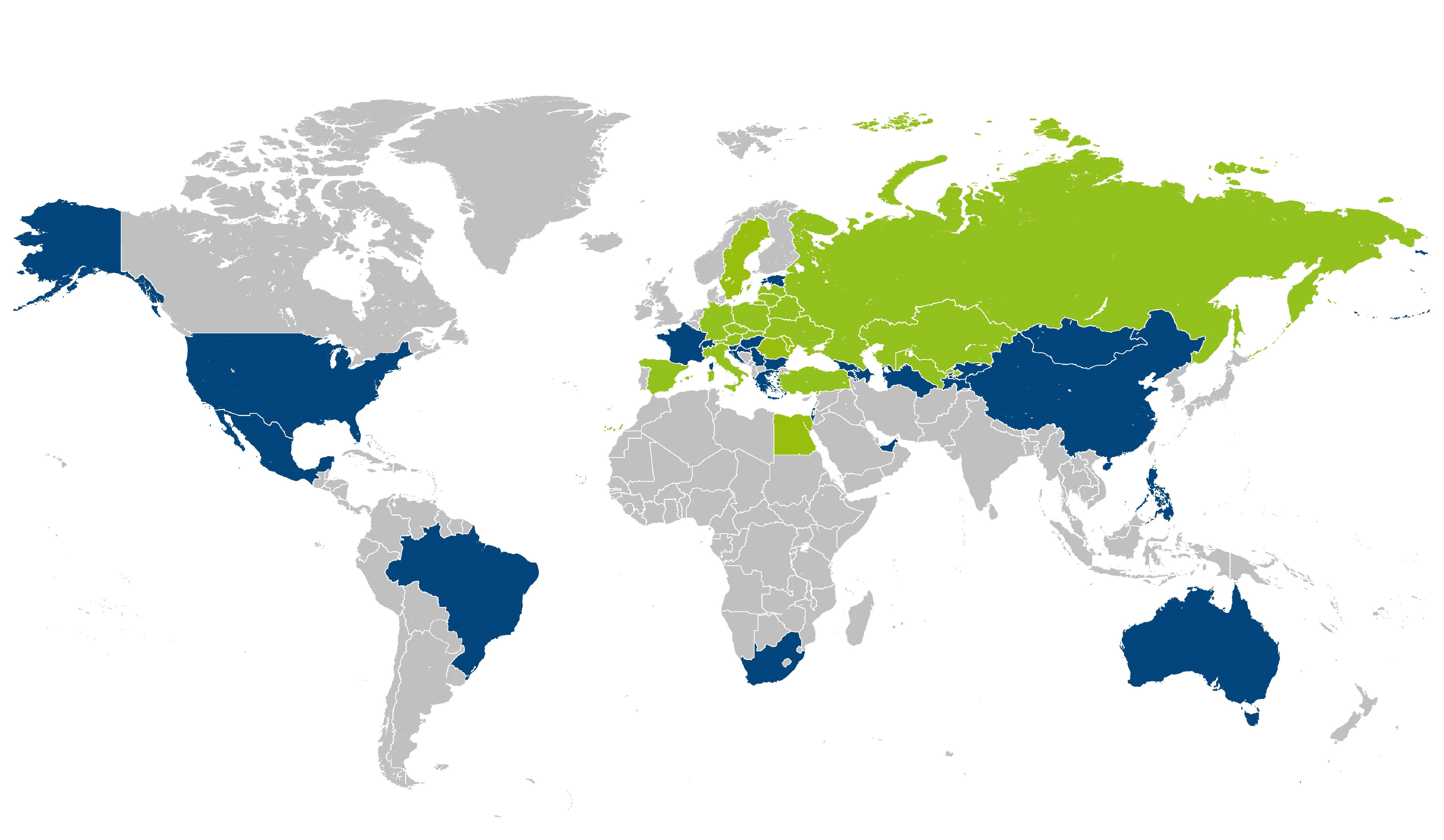 Bionorica worldmap