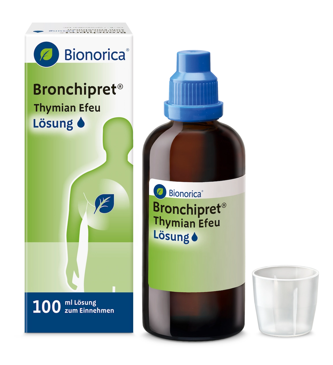 Packshot Bronchipret Lösung inklusive Flasche