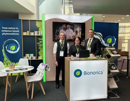 Bionorica-Messestand auf dem 16. Kongress der European Society of Gynaecology