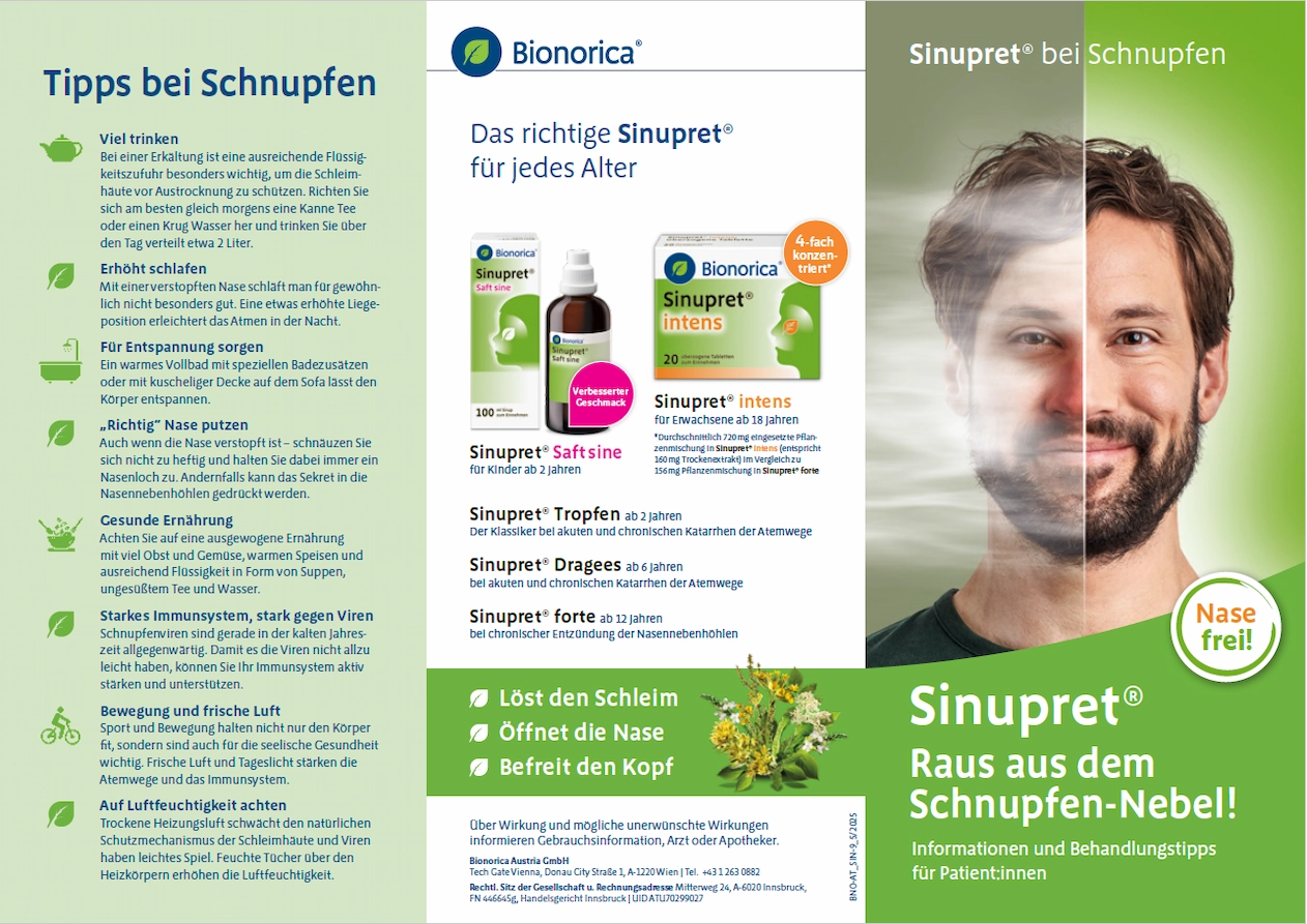 Sinupret® Infobroschüre