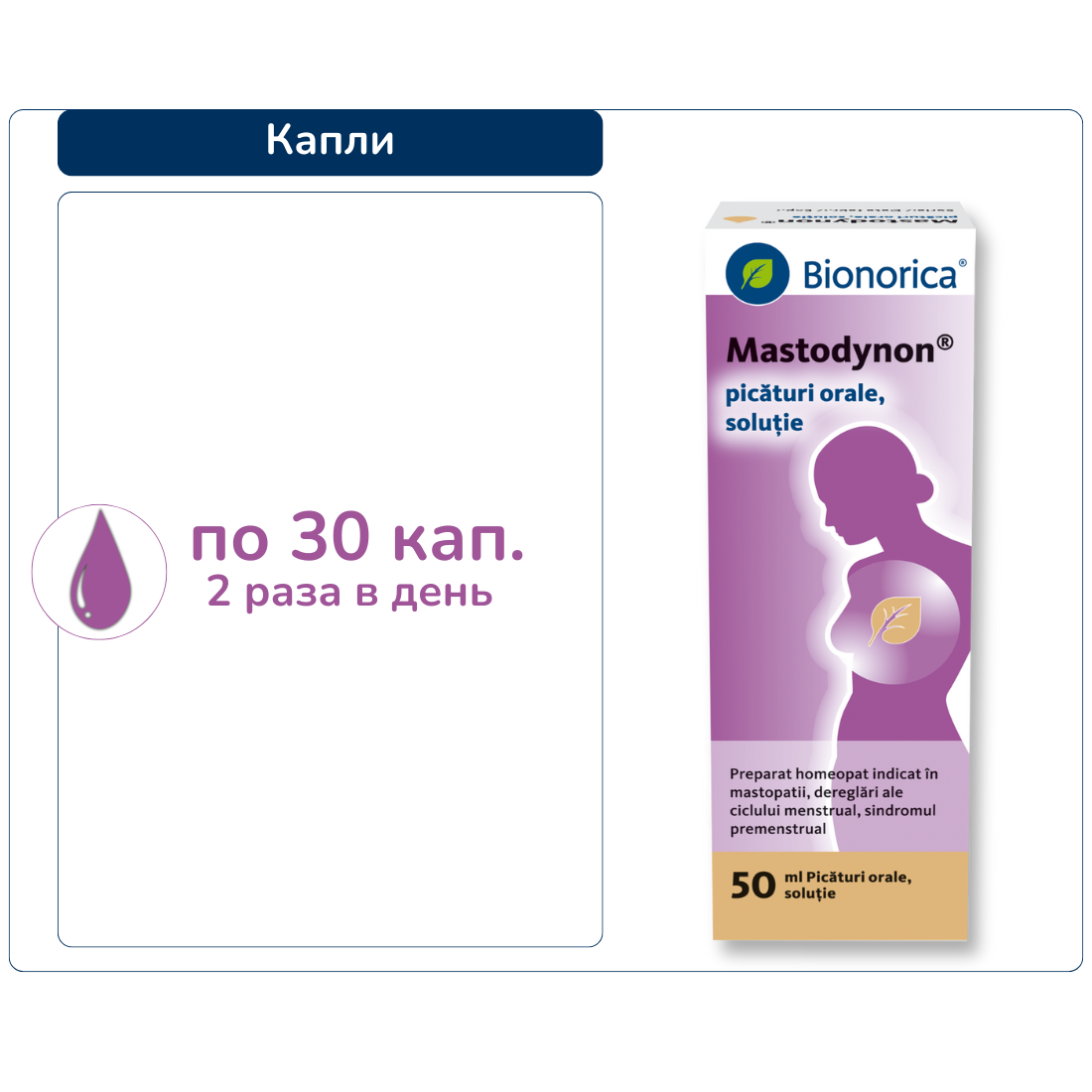 MAS MD administrare RU picături