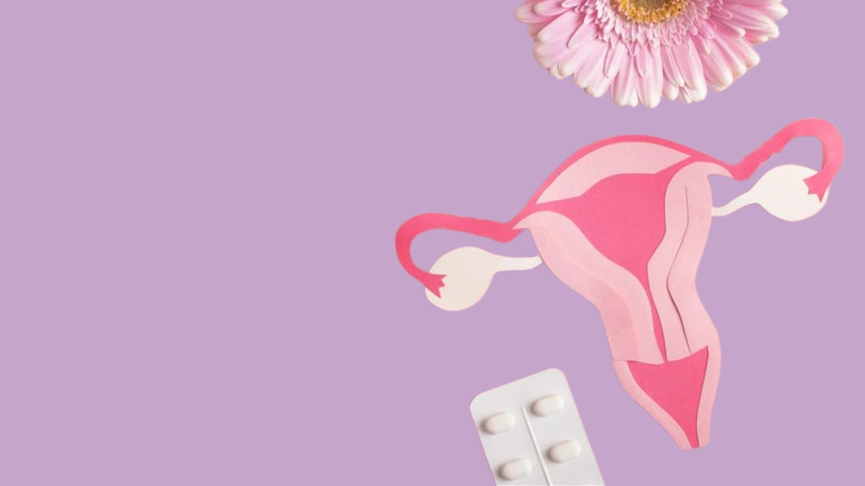 Uterus und Tabletten