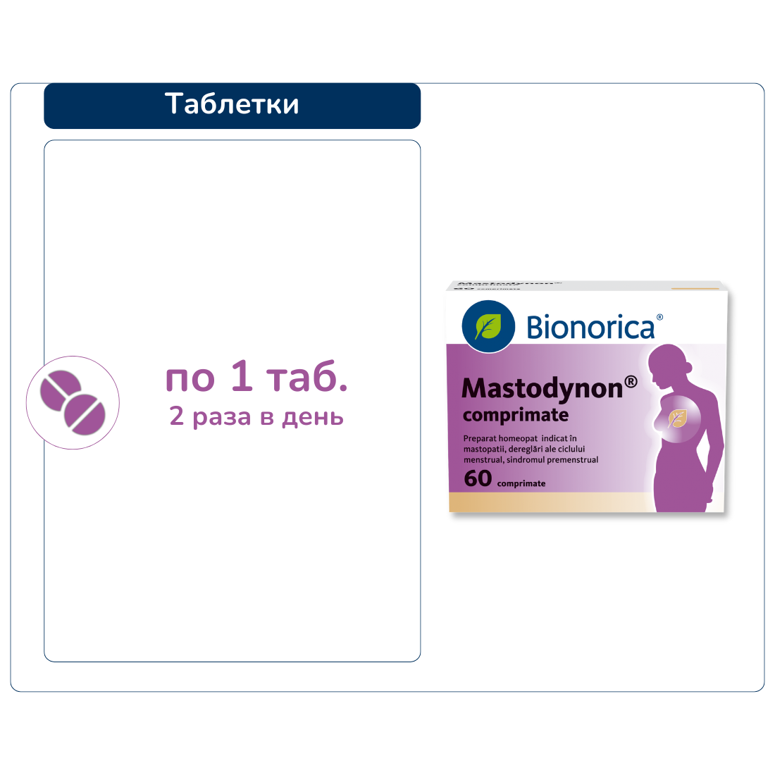 MAS MD administrare RU comprimate