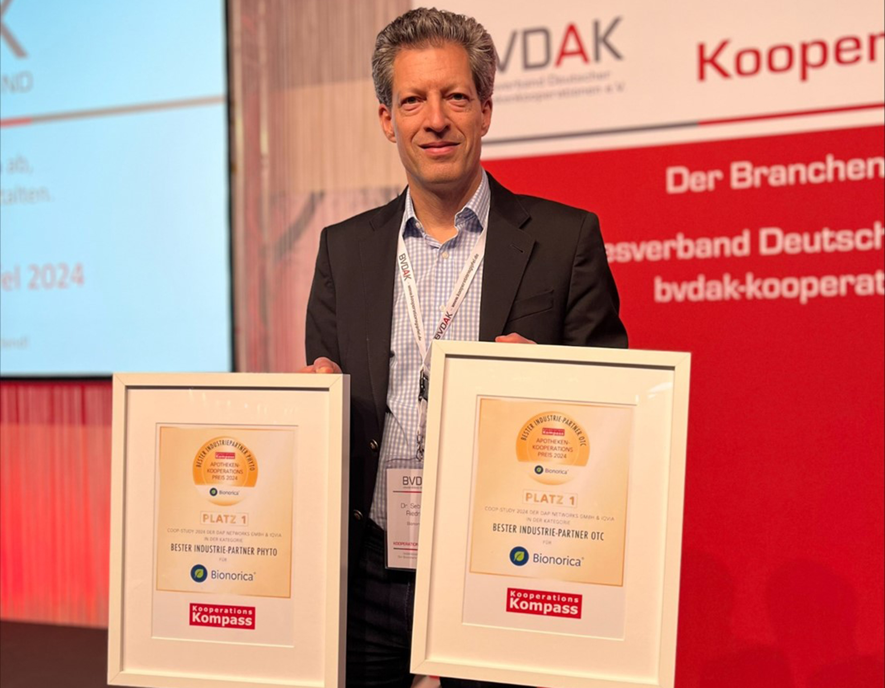 Bionorica ist Bester Industriepartner OTC und Phyto im Jahr 2024