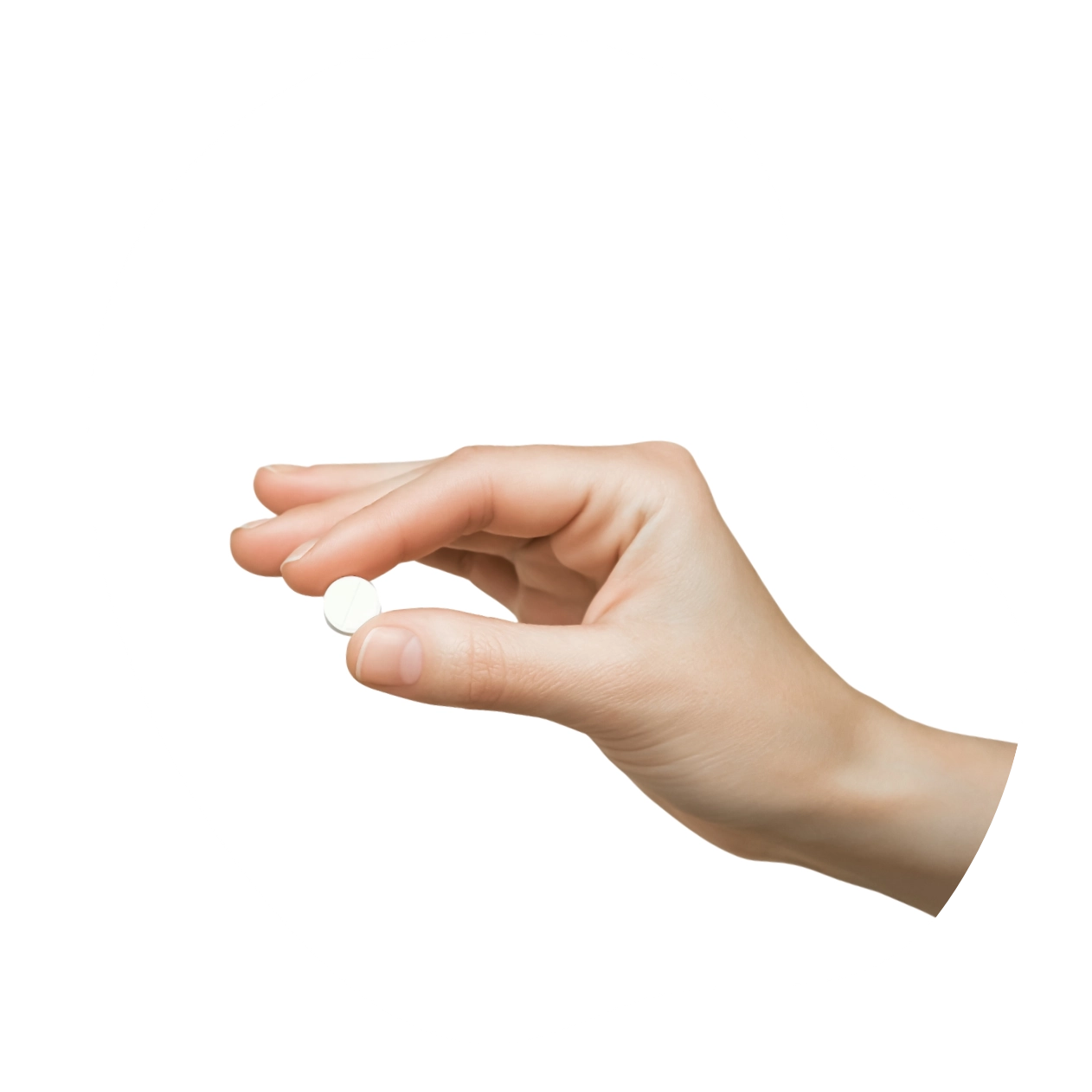 Hand mit Pille