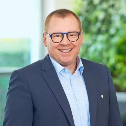 Global Head of Finance, IT and HR Dr Michael Rödel