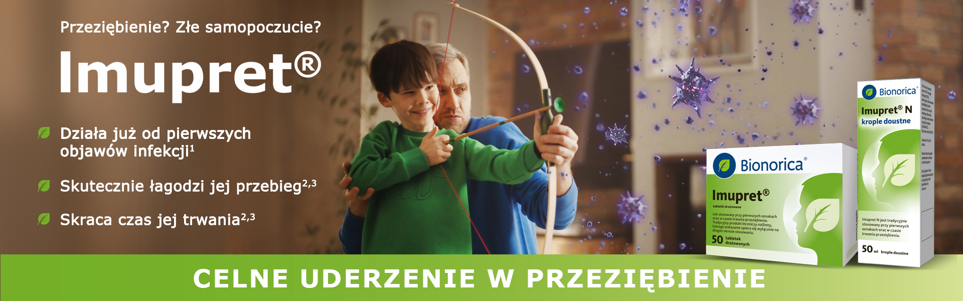Imupret Przeziebienie Mobilizuje organizm do walki z wirusami